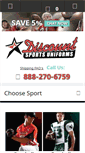 Mobile Screenshot of discountsportsuniforms.com